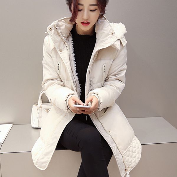 women winter plus size 3xl hooded solid color lambswool thick padded jackets warm mid length coats parkas veste femme mz1911 200928, Black
women winter plus size 3xl hooded solid color lambswool thick padded jackets warm mid length coats parkas veste femme mz1911 200928, Black