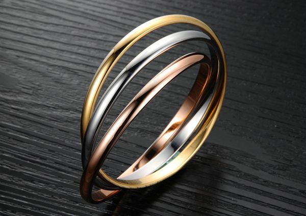titanium steel love jewelry tricolor ladies bangle bracelet for modern women bracelet gift with velvet bag, Black
titanium steel love jewelry tricolor ladies bangle bracelet for modern women bracelet gift with velvet bag, Black