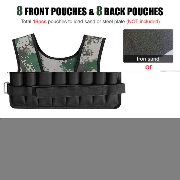 adjustable weighted vest 20kg max loading for exercises fitness muscle building weight loss running fitness equipment
adjustable weighted vest 20kg max loading for exercises fitness muscle building weight loss running fitness equipment