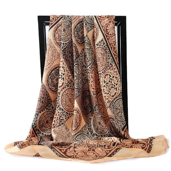 fashion hair scarf for women kerchief black silk satin hijab scarfs 90cm*90cm square shawls neckerchief scarves for ladies 2021, Blue;gray
fashion hair scarf for women kerchief black silk satin hijab scarfs 90cm*90cm square shawls neckerchief scarves for ladies 2021, Blue;gray