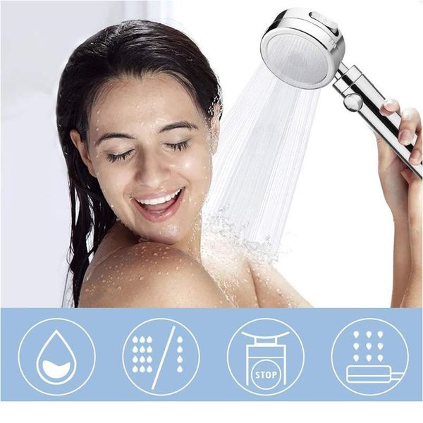 zhangji 3 modes plating with switch button shower head plastic adjustable bathroom handled newly high pressure sho qylrrh
zhangji 3 modes plating with switch button shower head plastic adjustable bathroom handled newly high pressure sho qylrrh
