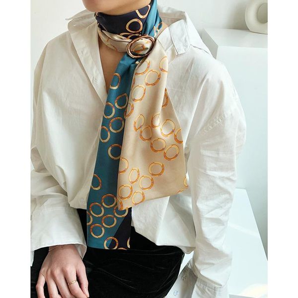 scarves hangzhou silk scarf long thin narrow double layer with suit ribbon for women, Blue;gray
scarves hangzhou silk scarf long thin narrow double layer with suit ribbon for women, Blue;gray