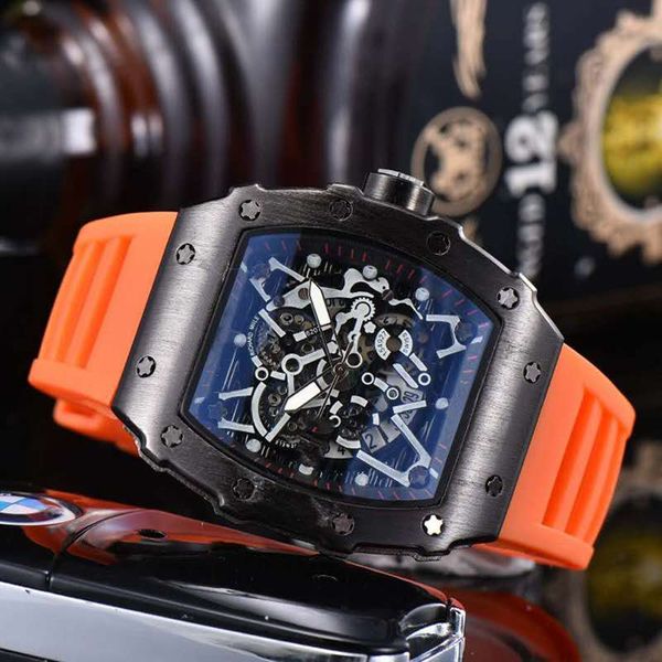 2021edition white nano ceramic case japan miyota automatic mechanical skeleton dial rm055 mens watch rubber strap sport watches, Slivery;brown
2021edition white nano ceramic case japan miyota automatic mechanical skeleton dial rm055 mens watch rubber strap sport watches, Slivery;brown