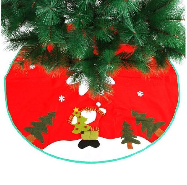 90cm santa claus snowflake small red nov-woven tree skirt new year 2020 christmas decoration for home
90cm santa claus snowflake small red nov-woven tree skirt new year 2020 christmas decoration for home