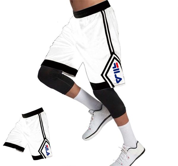 2020 capris shorts wear summer sports large size medium men's half pants, White;black
2020 capris shorts wear summer sports large size medium men's half pants, White;black