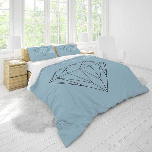 cool bedding duvet cover sets home textile blue diamond simple full size comforter pillows quality custom designer breathable
cool bedding duvet cover sets home textile blue diamond simple full size comforter pillows quality custom designer breathable