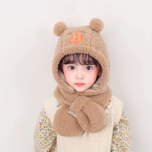 children's small warm ball scarf plush set winter cute boys and girls lei feng baby hat, Red;brown
children's small warm ball scarf plush set winter cute boys and girls lei feng baby hat, Red;brown