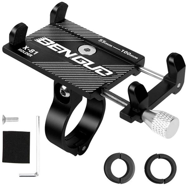 aluminum alloy of 3.5-6.2 inch smart bg-x81 adjustable phone bicycle bracket, gps and telephone bracket
aluminum alloy of 3.5-6.2 inch smart bg-x81 adjustable phone bicycle bracket, gps and telephone bracket
