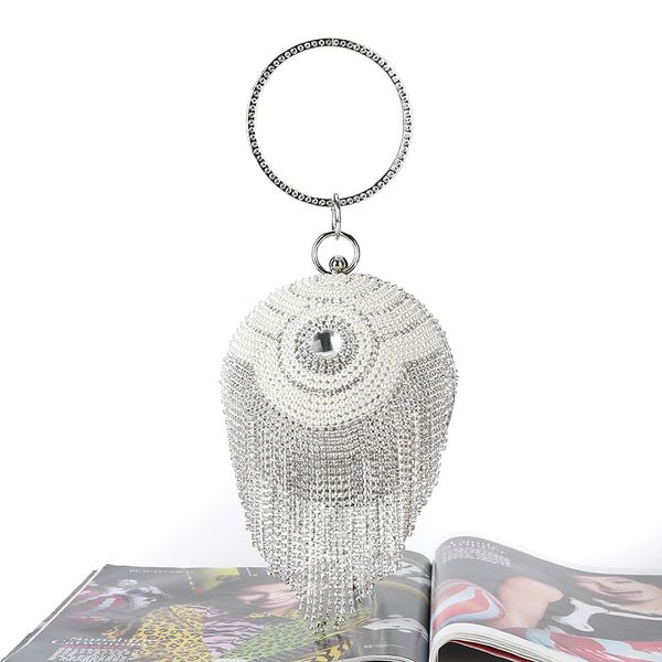 женские жемчужные жемчужные шариковые сумки сумки diamond tassel банкетная сцепление вечеринка свадьба вечернее ужин сумка горячая
женские жемчужные жемчужные шариковые сумки сумки diamond tassel банкетная сцепление вечеринка свадьба вечернее ужин сумка горячая