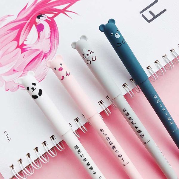 1pcs student washable handle pen cute pig-panda pens 0.35mm refill rods blue ink gel pen erasable stationery school supplies
1pcs student washable handle pen cute pig-panda pens 0.35mm refill rods blue ink gel pen erasable stationery school supplies