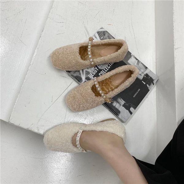 square toe shoes женщина 2020 все-матч вскользь женские кроссовки квартиры скольжения мокасины меховые жемчужины декоративные модисты новые, Black
square toe shoes женщина 2020 все-матч вскользь женские кроссовки квартиры скольжения мокасины меховые жемчужины декоративные модисты новые, Black