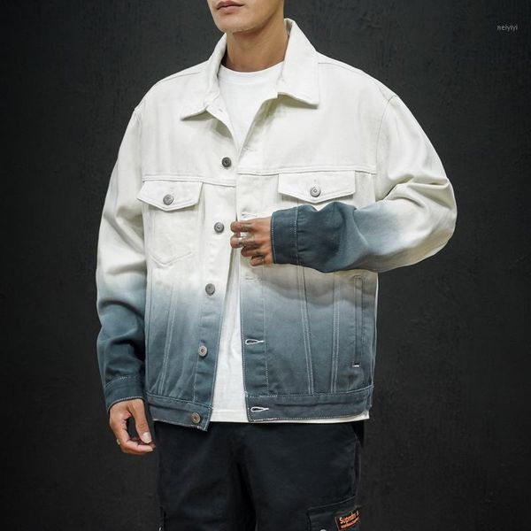 men's jackets autumn mens spring trendy fashion bomber thin ripped denim jacket male cowboy jeans1, Black;brown
men's jackets autumn mens spring trendy fashion bomber thin ripped denim jacket male cowboy jeans1, Black;brown