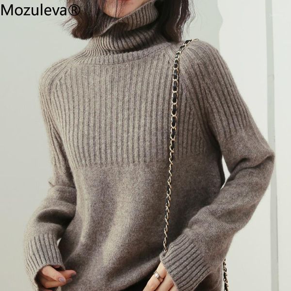 mozuleva 2020 autumn winter long sleeve warm knitted pullover for women turtleneck sweater female loose oversize thick sweater1, White;black
mozuleva 2020 autumn winter long sleeve warm knitted pullover for women turtleneck sweater female loose oversize thick sweater1, White;black