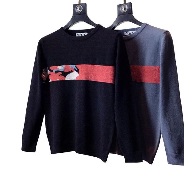 ittalian vvl new 2021 sweater for men, slim-cut woolen sweater trend, thickened, personalized mid-collar bottom top, White;black
ittalian vvl new 2021 sweater for men, slim-cut woolen sweater trend, thickened, personalized mid-collar bottom top, White;black