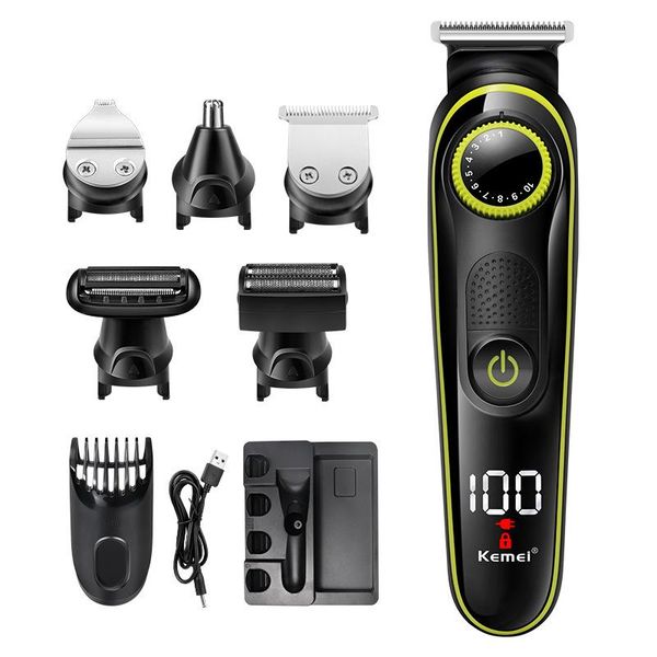 kemei km-696 5 in 1 multifunction hair clipper professional hair trimmer electric beard trimmer cutting machine
kemei km-696 5 in 1 multifunction hair clipper professional hair trimmer electric beard trimmer cutting machine