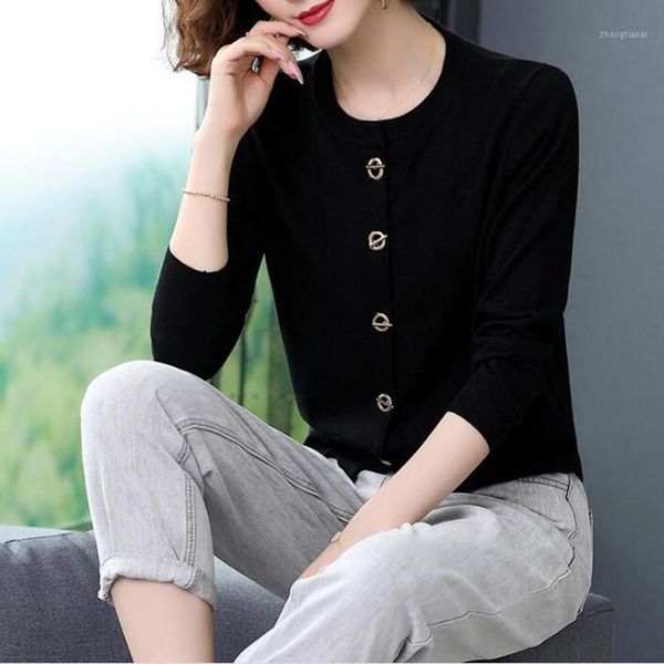 short women's cardigan jacket sweater spring and autumn new round neck long sleeve korean loose women's sweater women wholesale1, White
short women's cardigan jacket sweater spring and autumn new round neck long sleeve korean loose women's sweater women wholesale1, White