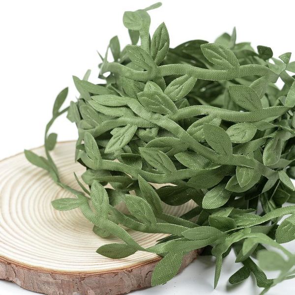 5m silk leaf-shaped handmake artificial green leaves diy handmad for needlework wedding box decor foliage handmade craf jllkvd
5m silk leaf-shaped handmake artificial green leaves diy handmad for needlework wedding box decor foliage handmade craf jllkvd