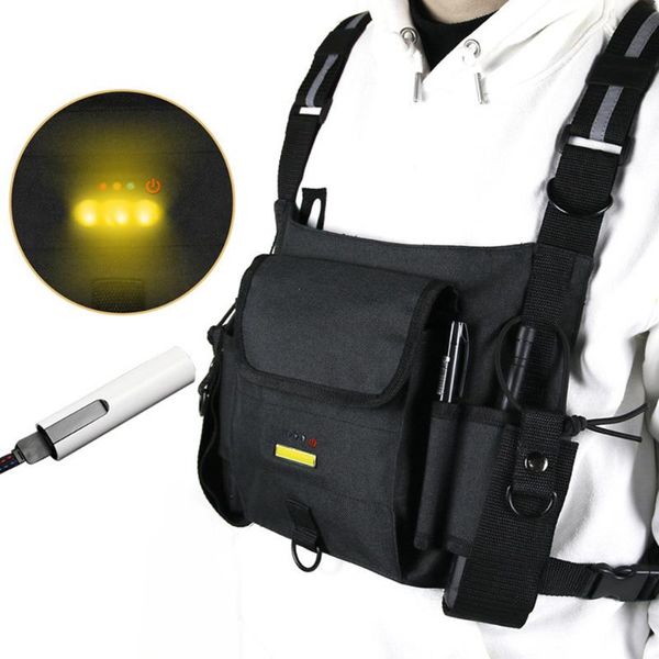 hunting jackets outdoor night flashing warning vest interphone chest bag securitys multifunctional storage, Camo;black
hunting jackets outdoor night flashing warning vest interphone chest bag securitys multifunctional storage, Camo;black