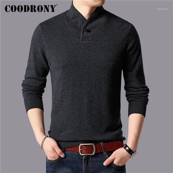 coodrony brand fashion turtleneck sweater men 2019 new winter thick warm sweaters pull homme pure merino wool pullover men 930381, White;black
coodrony brand fashion turtleneck sweater men 2019 new winter thick warm sweaters pull homme pure merino wool pullover men 930381, White;black