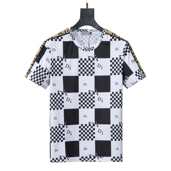2022 men's cotton round neck men's t-shirt european and american fashion letter printed logo summer designer casual couple short s, White;black
2022 men's cotton round neck men's t-shirt european and american fashion letter printed logo summer designer casual couple short s, White;black