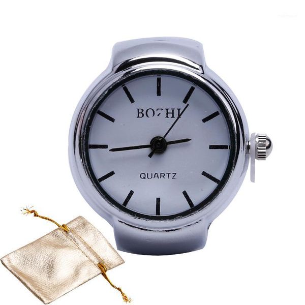 cluster rings 1 pcs 2021 creative lady girl steel round elastic quartz finger ring watches1, Golden;silver
cluster rings 1 pcs 2021 creative lady girl steel round elastic quartz finger ring watches1, Golden;silver