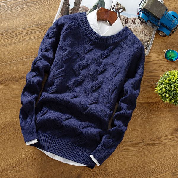autumn winter men's casual fashion the neck thicken warm sleeve long sweater, White;black
autumn winter men's casual fashion the neck thicken warm sleeve long sweater, White;black