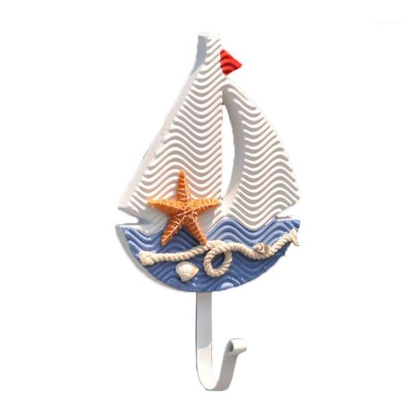hooks & rails 1pc creative wall hook mediterranean sailboat attractive clothes hat hanger key coat hanging for home office1
hooks & rails 1pc creative wall hook mediterranean sailboat attractive clothes hat hanger key coat hanging for home office1