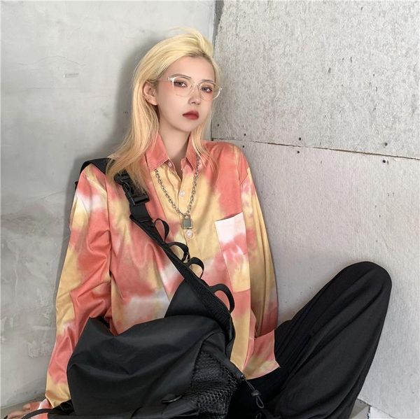 women's blouses & shirts autumn streetwear print ins korean clothes loose women bf fashion brand harajuku style hipster ulzzang, White
women's blouses & shirts autumn streetwear print ins korean clothes loose women bf fashion brand harajuku style hipster ulzzang, White