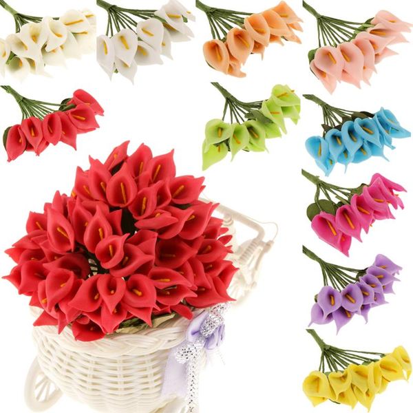 decorative flowers & wreaths 9cm 144pcs mini artificial calla lily wedding bouquet foam for party supplies home decoration
decorative flowers & wreaths 9cm 144pcs mini artificial calla lily wedding bouquet foam for party supplies home decoration