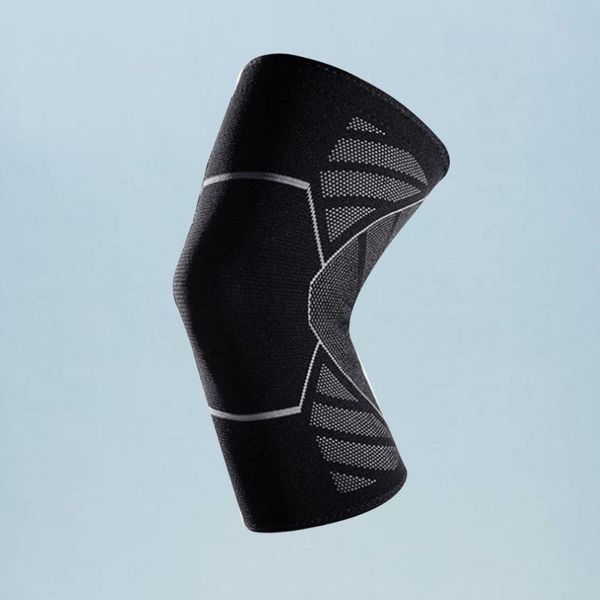 1 pc sports knee brace protective gear support silicone strip knee pads breathable basketball climbing protector sleeve (si, Black;gray
1 pc sports knee brace protective gear support silicone strip knee pads breathable basketball climbing protector sleeve (si, Black;gray
