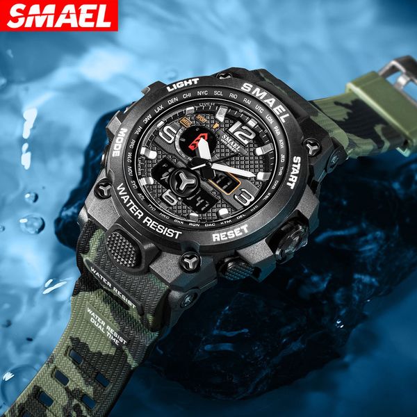 smael smier new watch fashion sports multifunctional electronic watch men's waterproof, Slivery;brown
smael smier new watch fashion sports multifunctional electronic watch men's waterproof, Slivery;brown