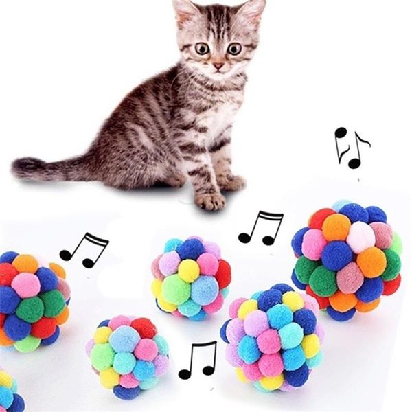 cat toys colorful handmade built-in ball pet kitten play chewing rattle scratch interactive toy traning products
cat toys colorful handmade built-in ball pet kitten play chewing rattle scratch interactive toy traning products