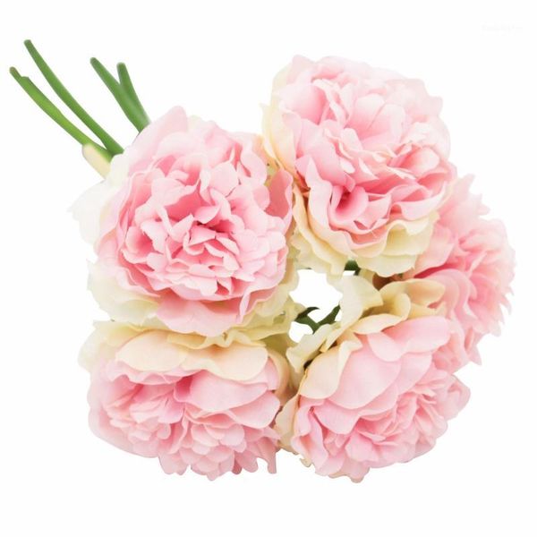 decorative flowers & wreaths 1 bunch 5 heads fake peony silk artificial flower bridal bouquet christmas wedding party events di
decorative flowers & wreaths 1 bunch 5 heads fake peony silk artificial flower bridal bouquet christmas wedding party events di