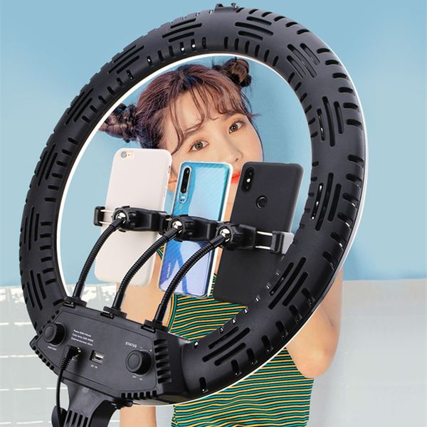 selfie 18 inch dimmable ring light mobile phone holder led filling lights for livestream
selfie 18 inch dimmable ring light mobile phone holder led filling lights for livestream