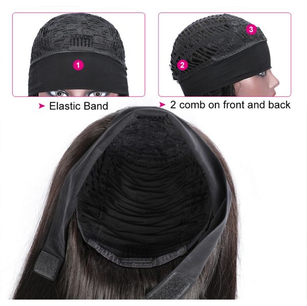 headband wig human hair short human hair wigs straight human hair wigs for black women remy 150 straight wig f wmtryf, Black;brown
headband wig human hair short human hair wigs straight human hair wigs for black women remy 150 straight wig f wmtryf, Black;brown
