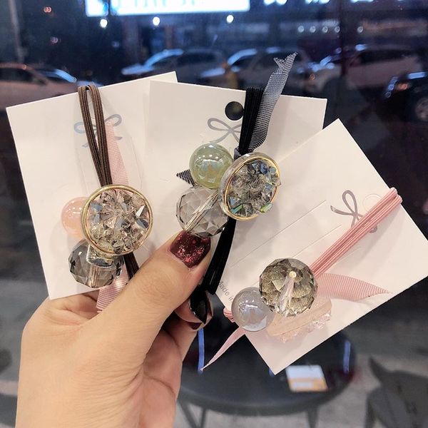 hair accessories female korea exquisite beautiful colorful bow crystal rubber band rope fashion sweet girl women's ponytail
hair accessories female korea exquisite beautiful colorful bow crystal rubber band rope fashion sweet girl women's ponytail