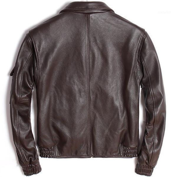 men's leather & faux 2021 arrival genuine jacket vintage brown casual motorcycle motor biker real cowhide coat slim plus size1, Black
men's leather & faux 2021 arrival genuine jacket vintage brown casual motorcycle motor biker real cowhide coat slim plus size1, Black