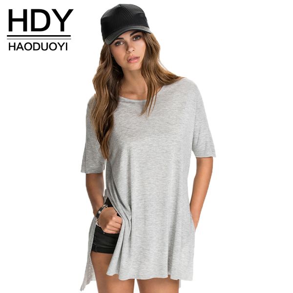 hdy haoduoyi o neck short sleeve solid side split casual loose high low tees brief preppy style soft cotton t shirt y200110, White
hdy haoduoyi o neck short sleeve solid side split casual loose high low tees brief preppy style soft cotton t shirt y200110, White