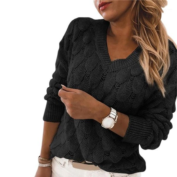 2021 fashion trend women knitted sweater autumn winter hollow out feather pattern long sleeve v-neck pullover casual 1, White;black
2021 fashion trend women knitted sweater autumn winter hollow out feather pattern long sleeve v-neck pullover casual 1, White;black