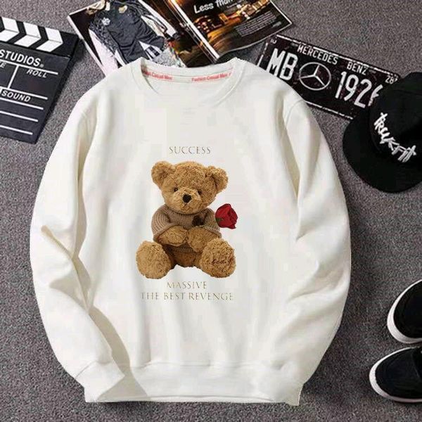 autumn and winter new bear round collar thin, thick velvet hoodie men and women with the same style lovers loose versatile hoodie, Black
autumn and winter new bear round collar thin, thick velvet hoodie men and women with the same style lovers loose versatile hoodie, Black