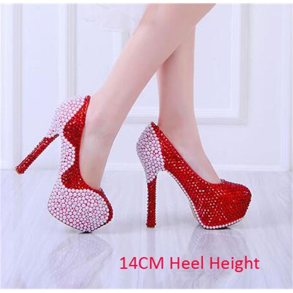ultra diamond pearl high heels genuine leather bombs wedding dwaterproof shoes water red tcvb, Black
ultra diamond pearl high heels genuine leather bombs wedding dwaterproof shoes water red tcvb, Black