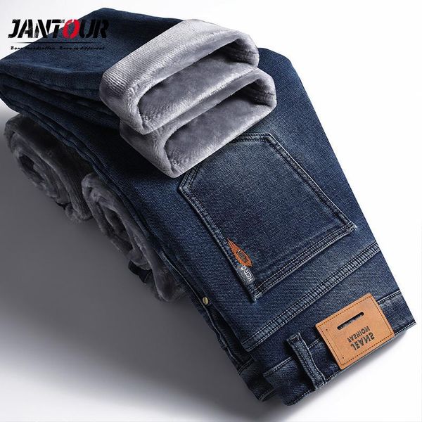 jeans mens winter fleece thicken trousers business casual pantalones de hombre elasticity straight blue work pants kg-6
jeans mens winter fleece thicken trousers business casual pantalones de hombre elasticity straight blue work pants kg-6