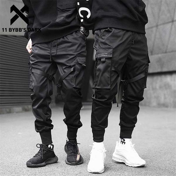 11 bybb's dark men joggers pants multi-pocket elastic waist harem pants men hip hop streetwear sweatpants pencil pants techwear 220108, Black
11 bybb's dark men joggers pants multi-pocket elastic waist harem pants men hip hop streetwear sweatpants pencil pants techwear 220108, Black