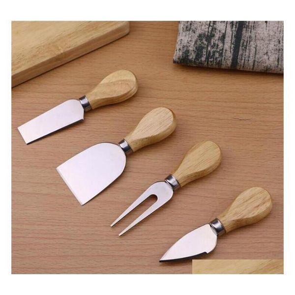 useful cheese tools set 4pcs/set handle knife fork shovel kit graters for cutting baking cheese board sets butter pizza slicer cutter 4jgsu 
useful cheese tools set 4pcs/set handle knife fork shovel kit graters for cutting baking cheese board sets butter pizza slicer cutter 4jgsu