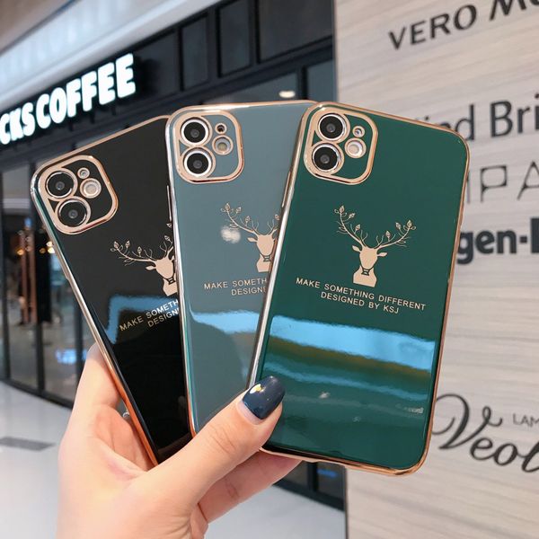 suitable for iphone12 electroplating elk phone case tpu fine hole all-inclusive lens apple 7plus soft shell protective cover
suitable for iphone12 electroplating elk phone case tpu fine hole all-inclusive lens apple 7plus soft shell protective cover