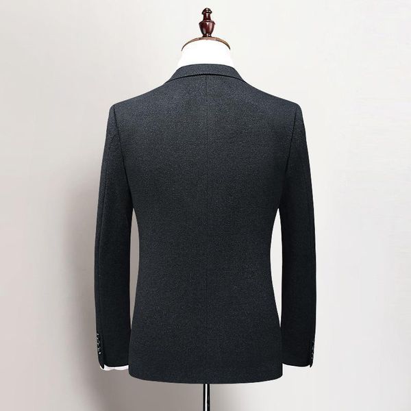 autumn and winter 2021 new men's young business gentleman leisure suit korean slim suit fashion single coat1, White;black
autumn and winter 2021 new men's young business gentleman leisure suit korean slim suit fashion single coat1, White;black