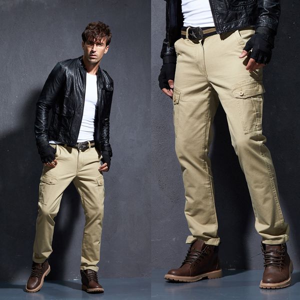 2020 load casual slacks straight cotton men's trousers tactical black khakis army style military pants autumn g99x
2020 load casual slacks straight cotton men's trousers tactical black khakis army style military pants autumn g99x