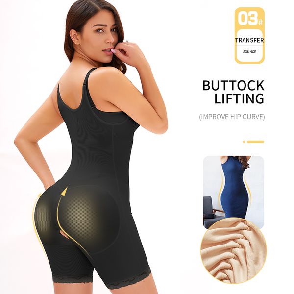 female bodysuit butt lifter waste trainer slimming sheath woman flat belly postpartum girdles thigh trimmer body shaper
female bodysuit butt lifter waste trainer slimming sheath woman flat belly postpartum girdles thigh trimmer body shaper