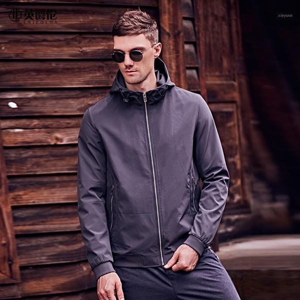 enjeolon casual hoodies jacket coats 2020 autumn new simplicity trendy black slim jacket coats jk03931, Black;brown
enjeolon casual hoodies jacket coats 2020 autumn new simplicity trendy black slim jacket coats jk03931, Black;brown