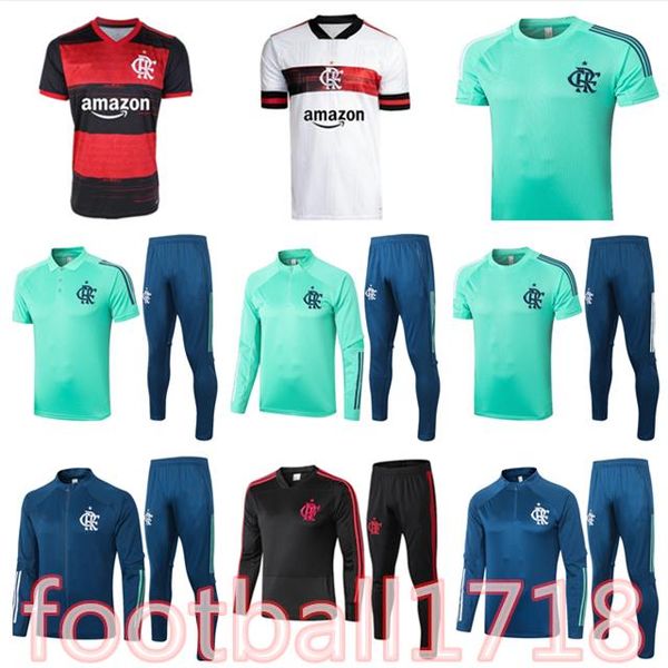 2020 21 flamengo soccer training suit de arrascaeta gabriel barbosa football tracksuit jacket gerson b.henrique flamengo polo jersey, Black 
2020 21 flamengo soccer training suit de arrascaeta gabriel barbosa football tracksuit jacket gerson b.henrique flamengo polo jersey, Black